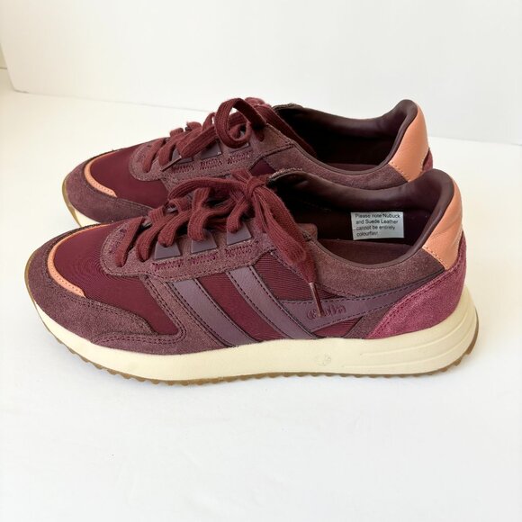 Gola burgandy monochromatic sneakers - Picture 2 of 6